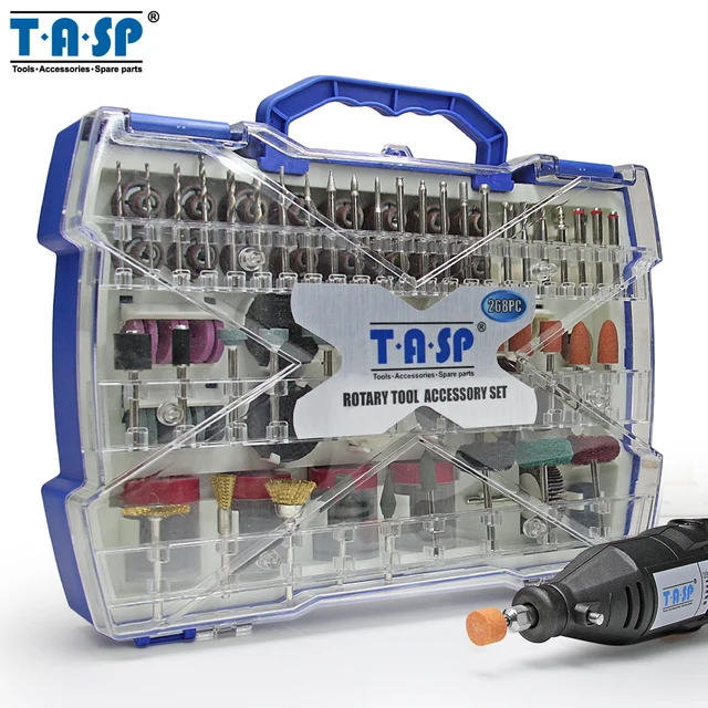 268pcs Mini Drill Bit Set Abrasive Tools Grinding Sanding 